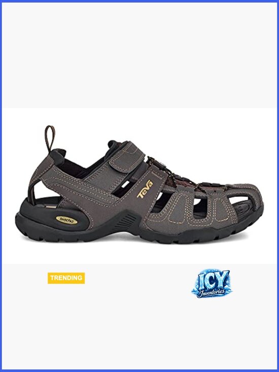 Men\'s Forebay Athletic Sandals with Hook & Loop Closure main image 6